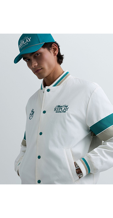 REPLAY &times; Monte Carlo Country Club ボンバージャケット 詳細画像